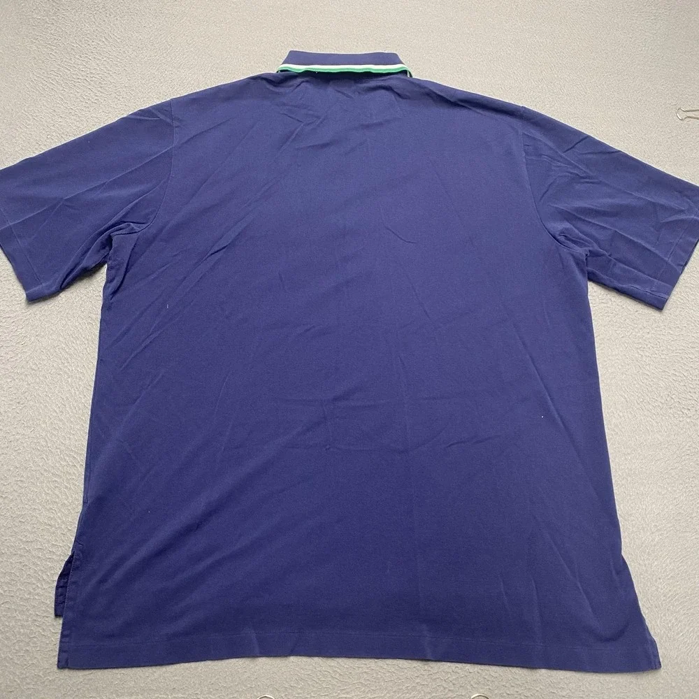 Polo Ralph Lauren Polo Shirt Mens Large Blue Golf Fit Pocket Pony Logo